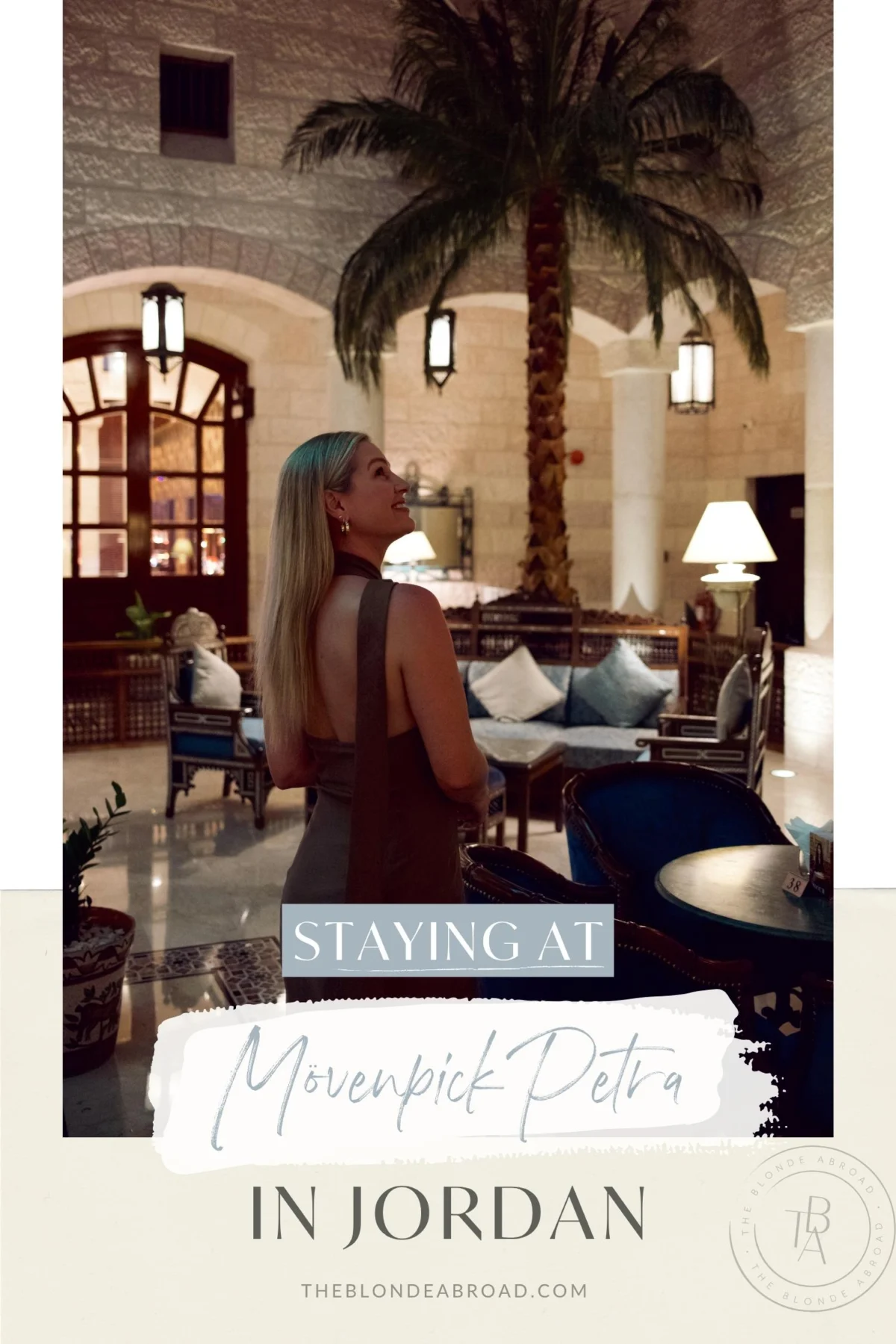 Staying at Mövenpick Petra in Jordan