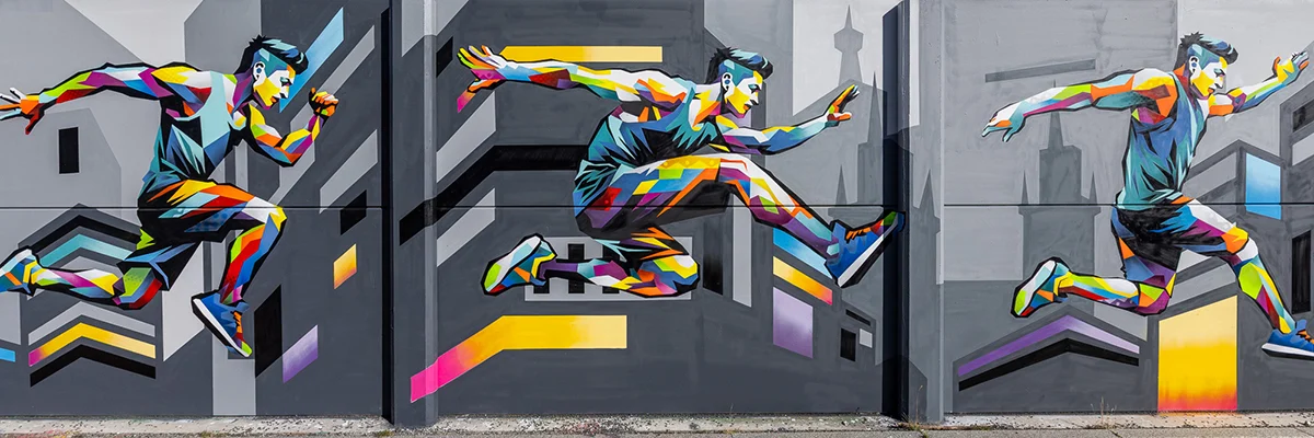 MURAL RUZYNĚ – PRAGUE 6: A MONUMENTAL DIALOGUE IN CONCRETE AND COLOR