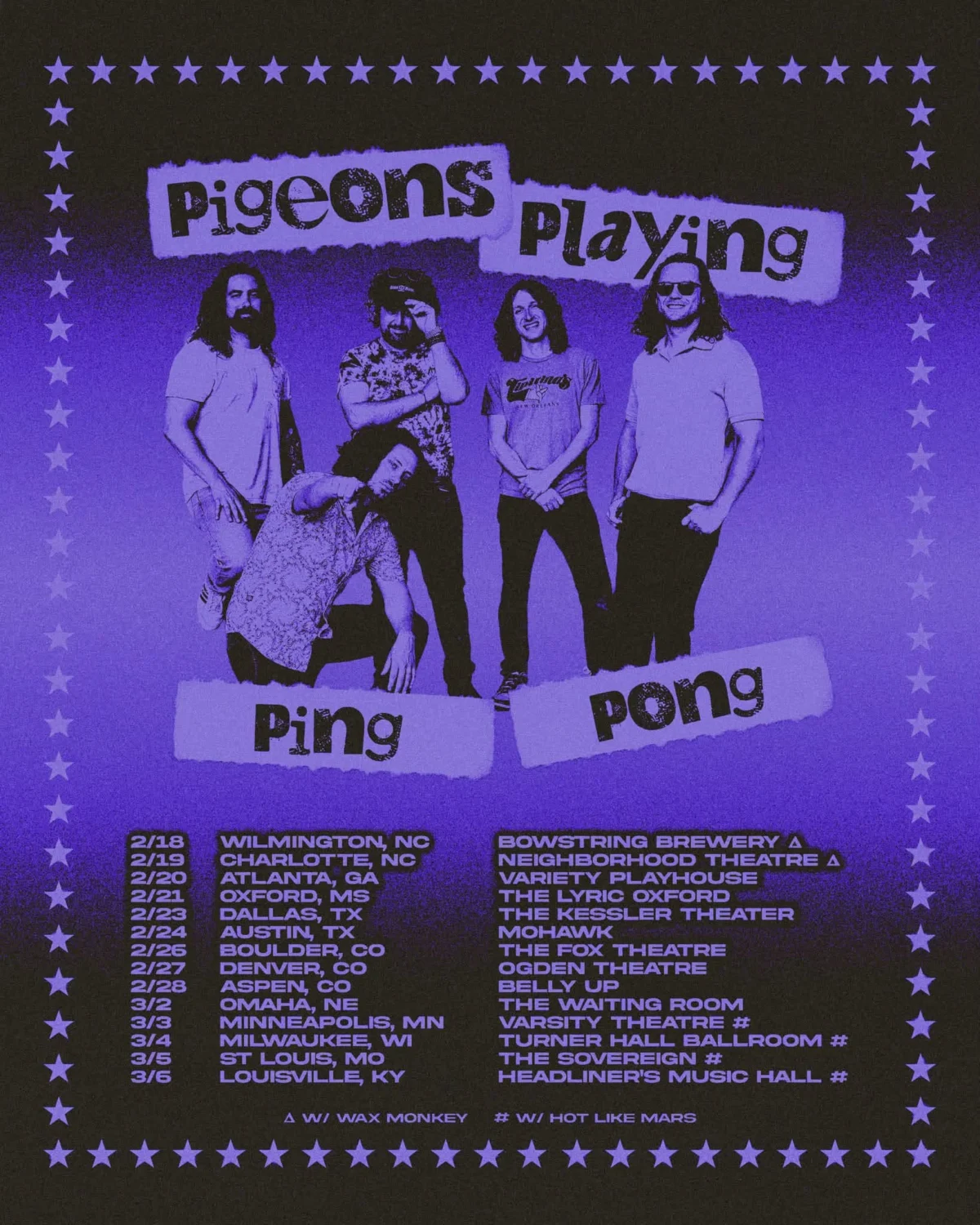 Pigeons Playing Ping Pong Announce Extensive 2027 Winter Tour Following Major Lineup Expansion